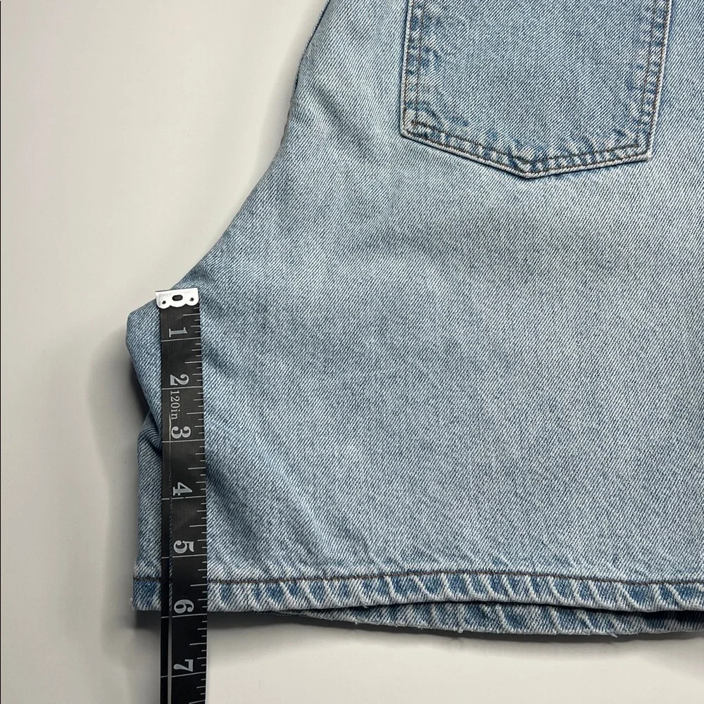 Jordache Classic Blue Denim Womens Shorts baggy fit 90s y2k urban high waist‎